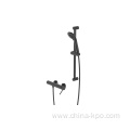 Mattblack Bathroom Hand Shower Mixer sliding bar Set